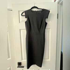 J. Crew Resume Dress- Black, 00